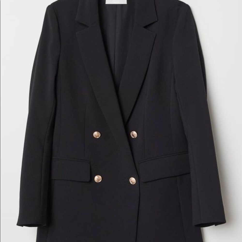 H&M Double Breasted Blazer